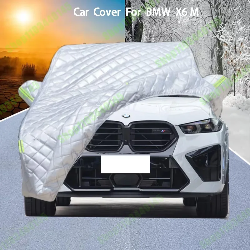 

Для BMW X6 M автомобильный чехол обеспечивает защита от града, защита от царапин, предотвращает отслаивание краски. Устойчивость к дождю и снегу.