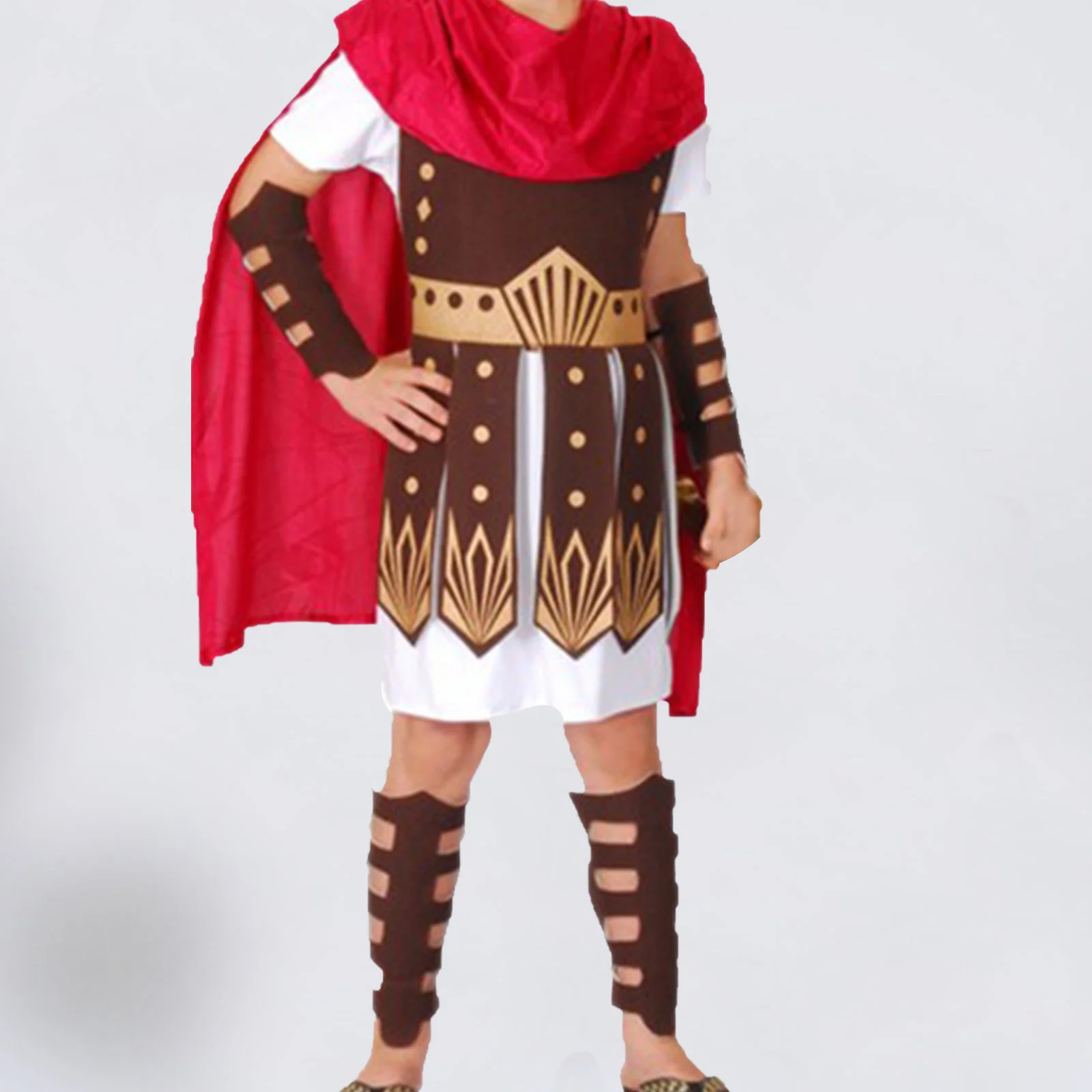 Ropa de gladiador romano antiguo de Halloween, disfraces de gladiador romano antiguo, disfraces, ropa para adultos, talla XL