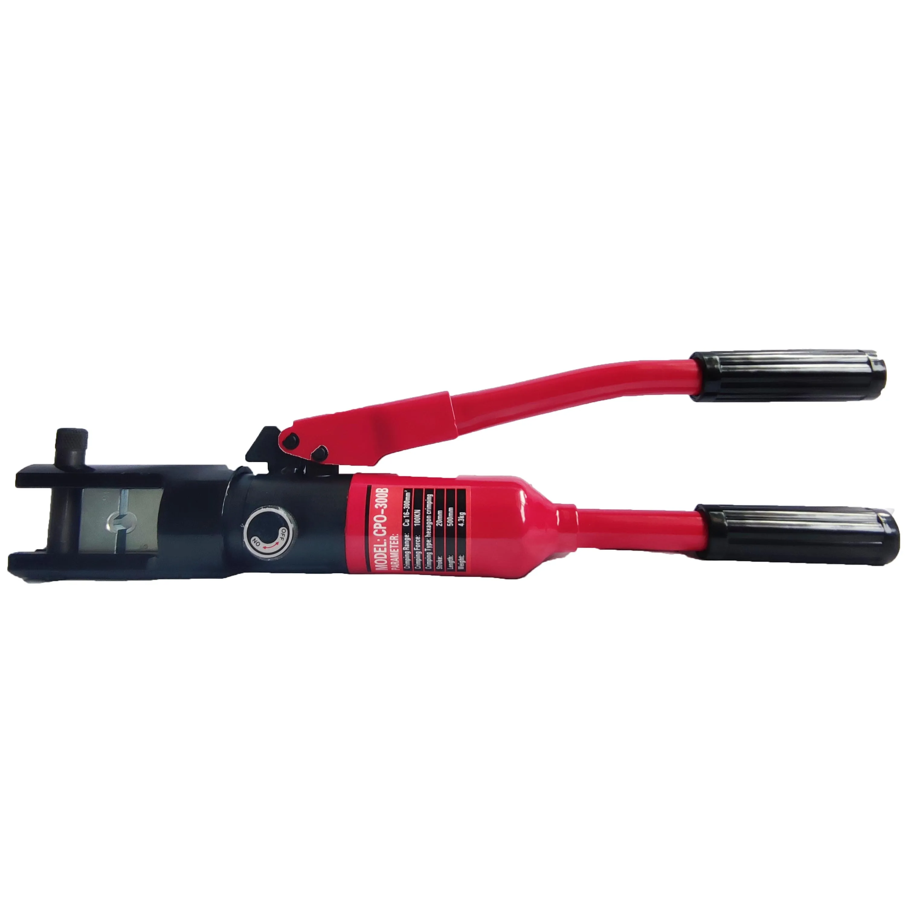

Cable Terminal 16-300mm2 Cpo-300b Forging Pliers Integrated Manual Terminal Pliers Hydraulic Wire Rope Crimping Tool