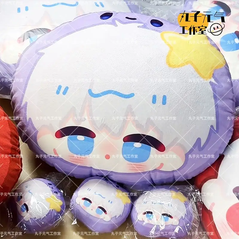 Аниме Love and Deepspace Sylus Caleb Rafayel Zayne Xavier Косплей Мультяшная подушка для спины Писк Подвеска Брелок Подарок