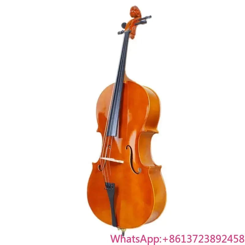 

2026 Bright Light 4/4 Wooden Cello Full Size Beginner Student Adult Grading Cello