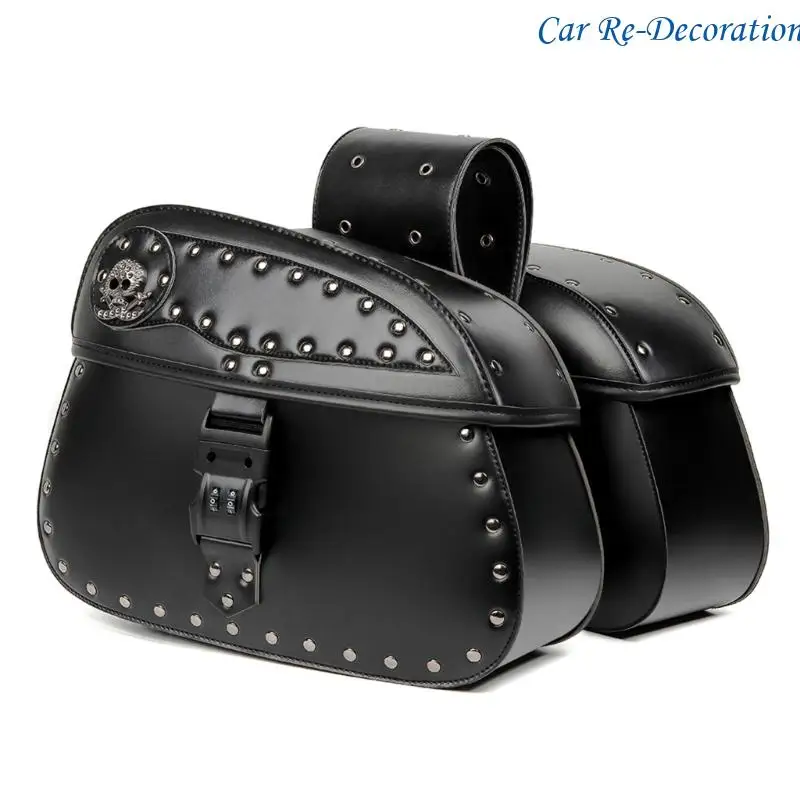 

R58D Motorcycle Bags Luggage Saddlebags Side Storage Fork Travel Pouches Box Motorcycle Side Helmets Bag
