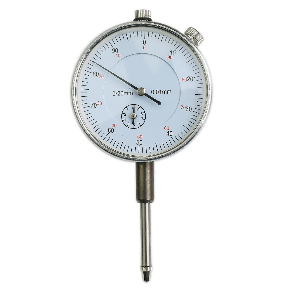 0-20mm 0.01 mm shock proof dial indicator  dial thickness gauge Precise instrument Tool