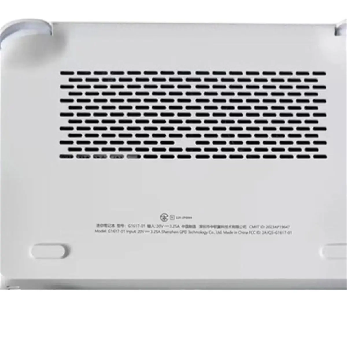 Double Fan Cooling Module for Win Mini Handheld Gaming PC Aluminum Base High Performance Light Weight Black