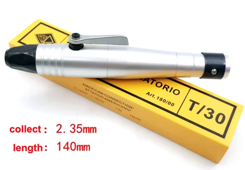 Pieza de mano giratoria de cambio rápido, eje flexible, herramienta de vástago de 2,35mm para portabrocas Foredom T30