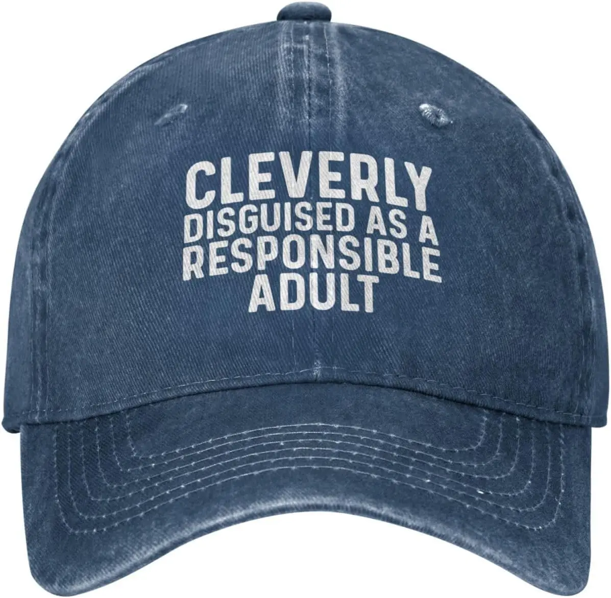 Cleverly Disguised As A Responsible Adult Hat Women Baseball Cap Trendy Cap