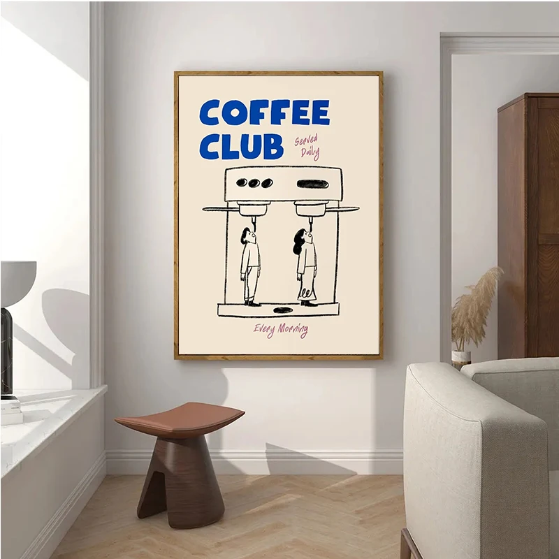 Espresso Good Morning Coffee Wall Art Prints Canvas Painting Poster Picture For Living Bedroom Dining Room Home  Cuadros