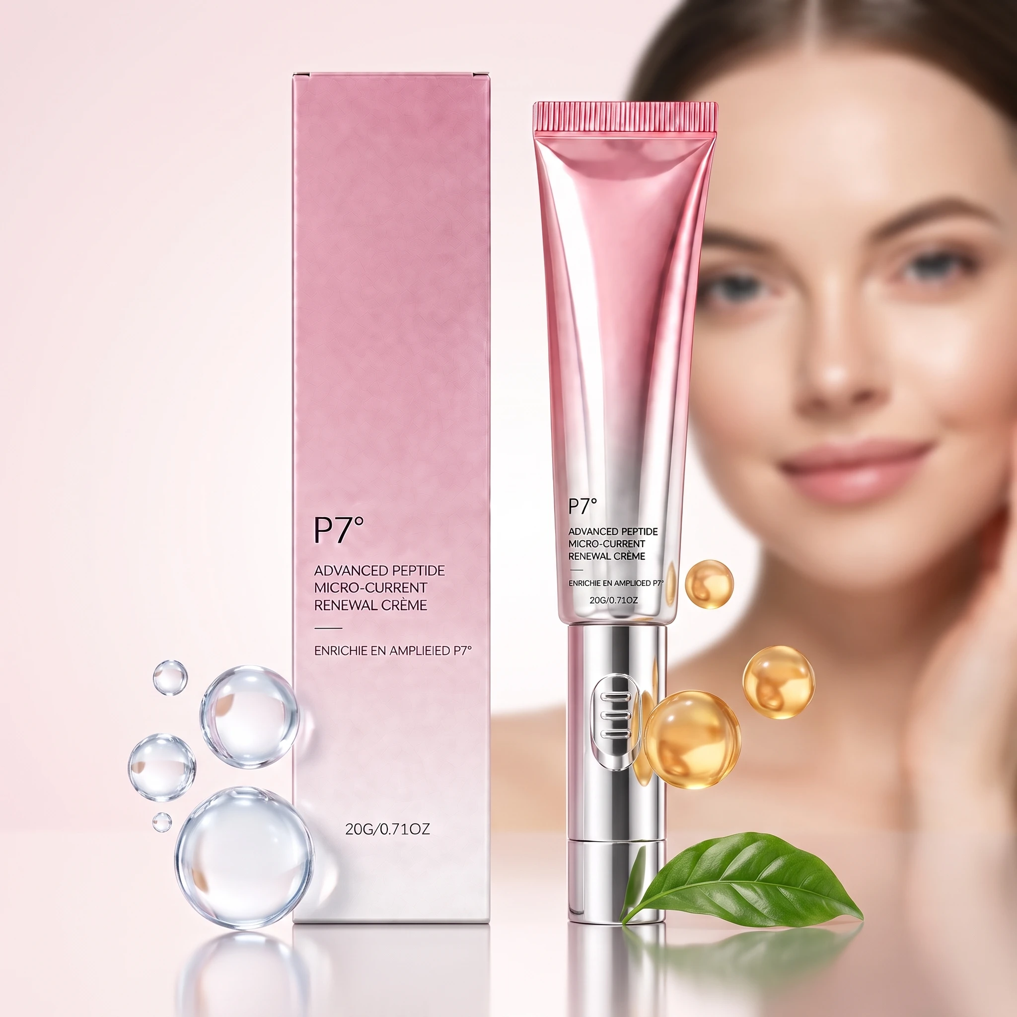 Electric Massage Eye Cream Firming Moisturizing Fades Wrinkles Brighten Skin Eye Cream Delays Aging Gentle Vibration Beauty Care