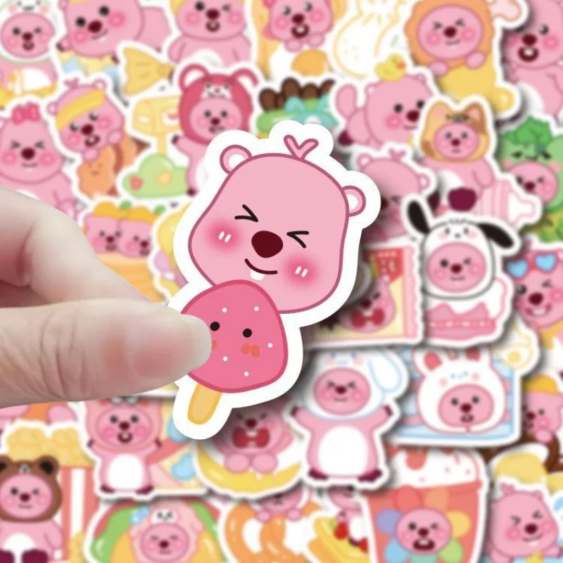 

Креативные наклейки Loopy Cartoon DIY с рисунком от руки для украшения Instagram, чехлов для телефонов, багажа, бутылок для воды