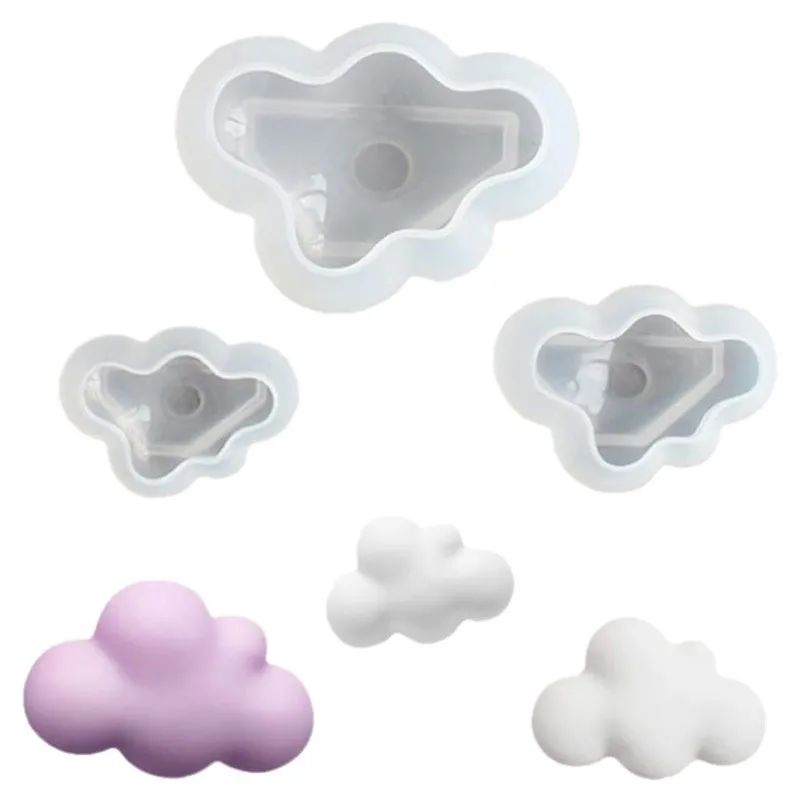 Transparent Silicone Mold for jewelry stone Cloud charms Decoration Resin Silicone Mould handmade tool DIY epoxy resin mold