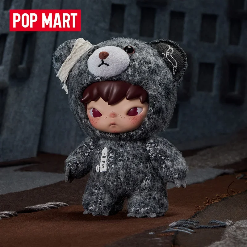 POP MART Hirono Road Journal Series Plush Doll Pendant Trendy Blind Random Box Toys Mystery Box Guess Bag Action Figure Surprise