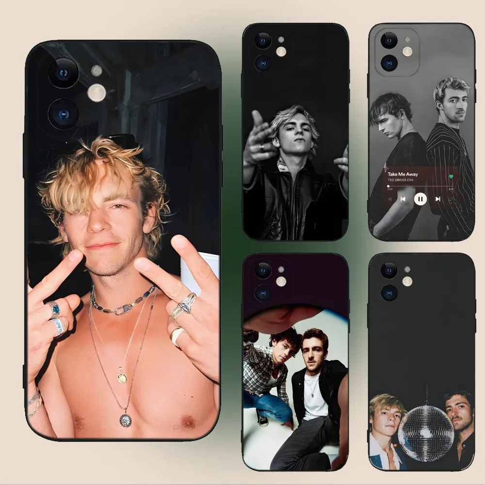 במקרה טלפון חברה של עידן הנהג עבור iPhone 15,14,13,12,11, פלוס, פרו מקס, xs, x, xr, se, מיני, 8,7 כיסוי שחור סיליקון רך שחור