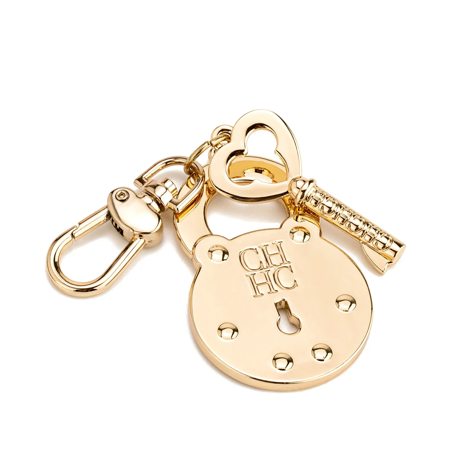 Exquisite pendant lock design, bag accessories, zipper, keychain, fashionable gift box packaging