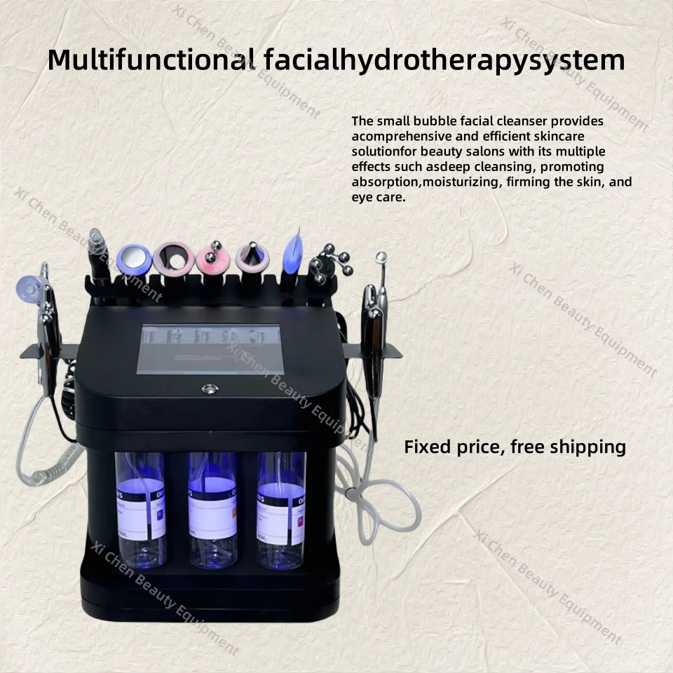 

Nueva máquina microrectificadora de limpieza de instrumentos integrada de gestión de la piel multifuncional 10 en 1 Black Pearl-