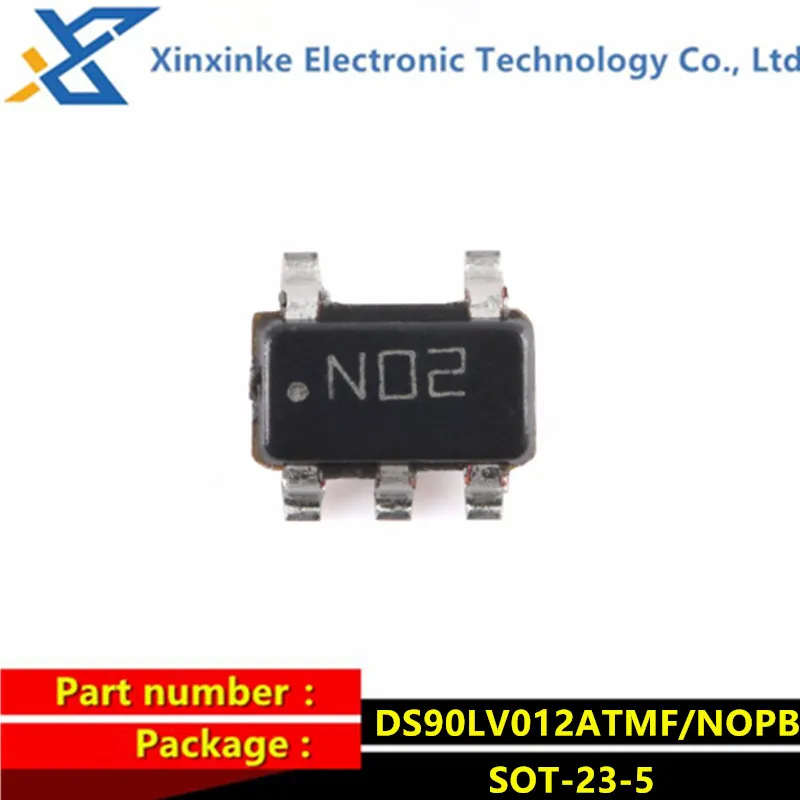

5PCS DS90LV012ATMF/NOPB SOT-23-5 Mark:N02 LVDS Interface IC 3V LVDS SGL CMOS DIFF LINE RECEIVER Brand New Original