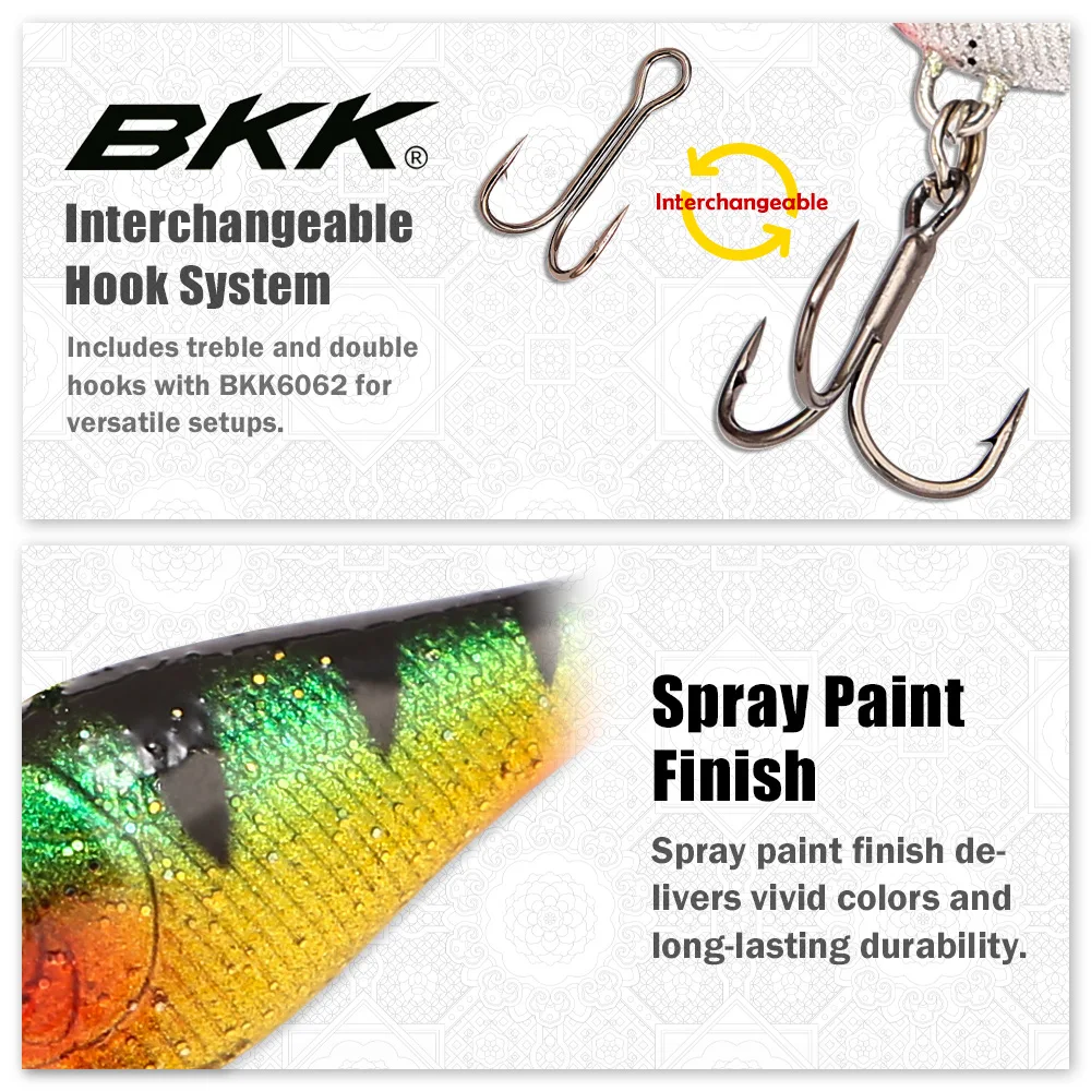 B&U 6/10/14g Spin Tail Spinner Angelköder Metallblatt-Hartköder für Barsch, Zander, Hecht, Süßwasser-Angelausrüstung – Detail 5