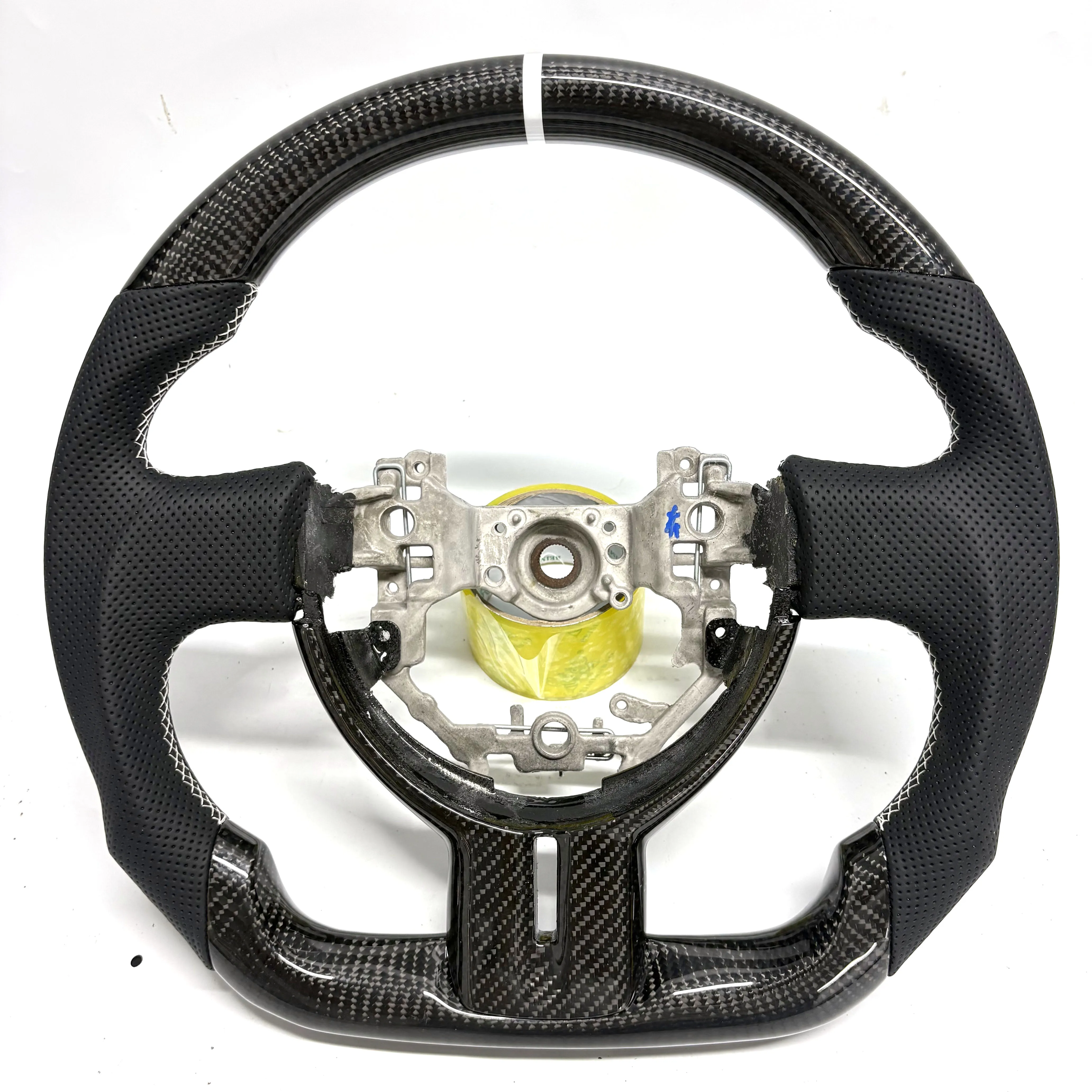 Carbon Leather Steering Wheel for Toyota 86 Subaru BRZ 12-16 Performance Auto Accessory