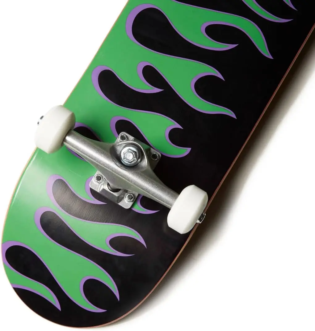 [CCS] Skateboard compleet esdoornhout Professionele kwaliteit Volledig geassembleerd met skategereedschap en stickers Volwassenen, kinderen, tieners,