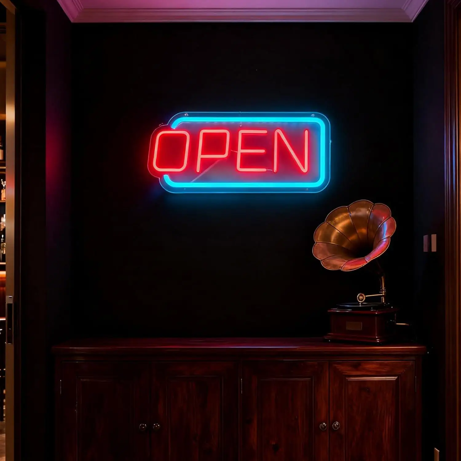 

Open Neon Sign Business LED Light Up Sign for Shop Restaurant Cafe Retail Store Window Wall Decor Commercial Personzalized Gifts