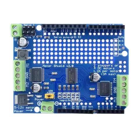 TB6612 IIC I2C Mosfet Stegmotormodul PCA9685 Servodrivare Sköldmodul För Arduino Robot PWM Leonardo Ersätt L293D 9 best sales servodrivare - №8