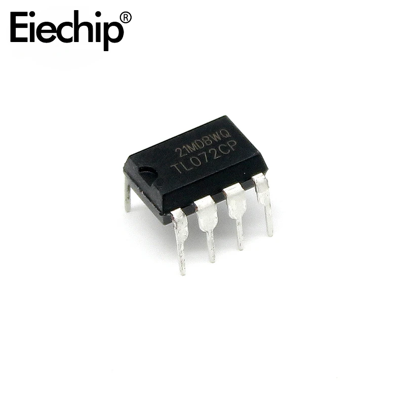 10PCS TL072 DIP8 Amplifier Set Low Noise FET Input Operational Amplifiers DIP-8 Integrated Circuit Electronic Component