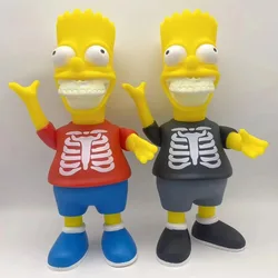 Fashionable Simpsons and Asens Decorations with Movable Joint  Nightglow  Hmade Doll Model  Novel Children's Toys