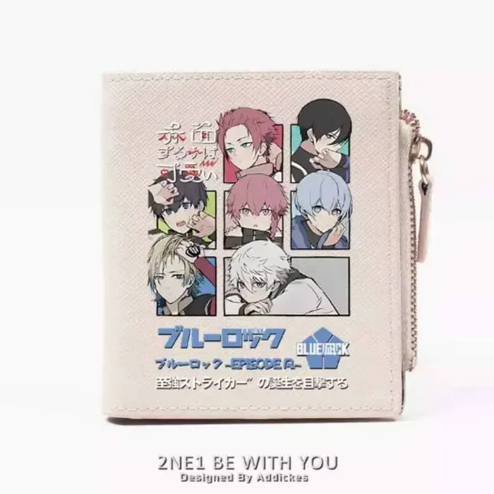 

Аниме BLUE LOCK Nagi Seishiro Rin Itoshi модный кошелек из искусственной кожи кошелек для карт монета на молнии сумка для денег косплей подарок B1773 аниме