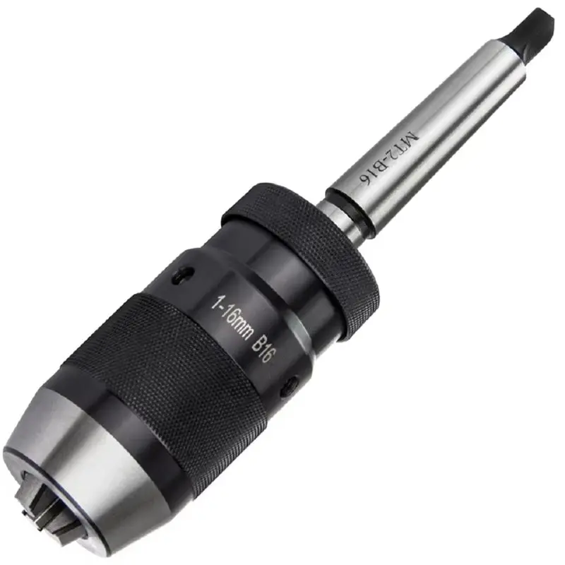 

MK2 Drill Chuck B16 1-16Mm Steel Self-Tightening Keyless Drill Chuck+ MT2-B16 Arbor For Lathe-B61B