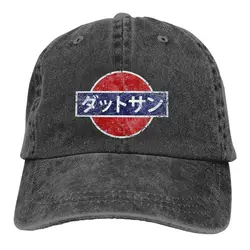 Summer Cap Sun Visor Datsun Vintage Japanese Car Classic Hip Hop Caps Meme Cowboy Hat Peaked Hats