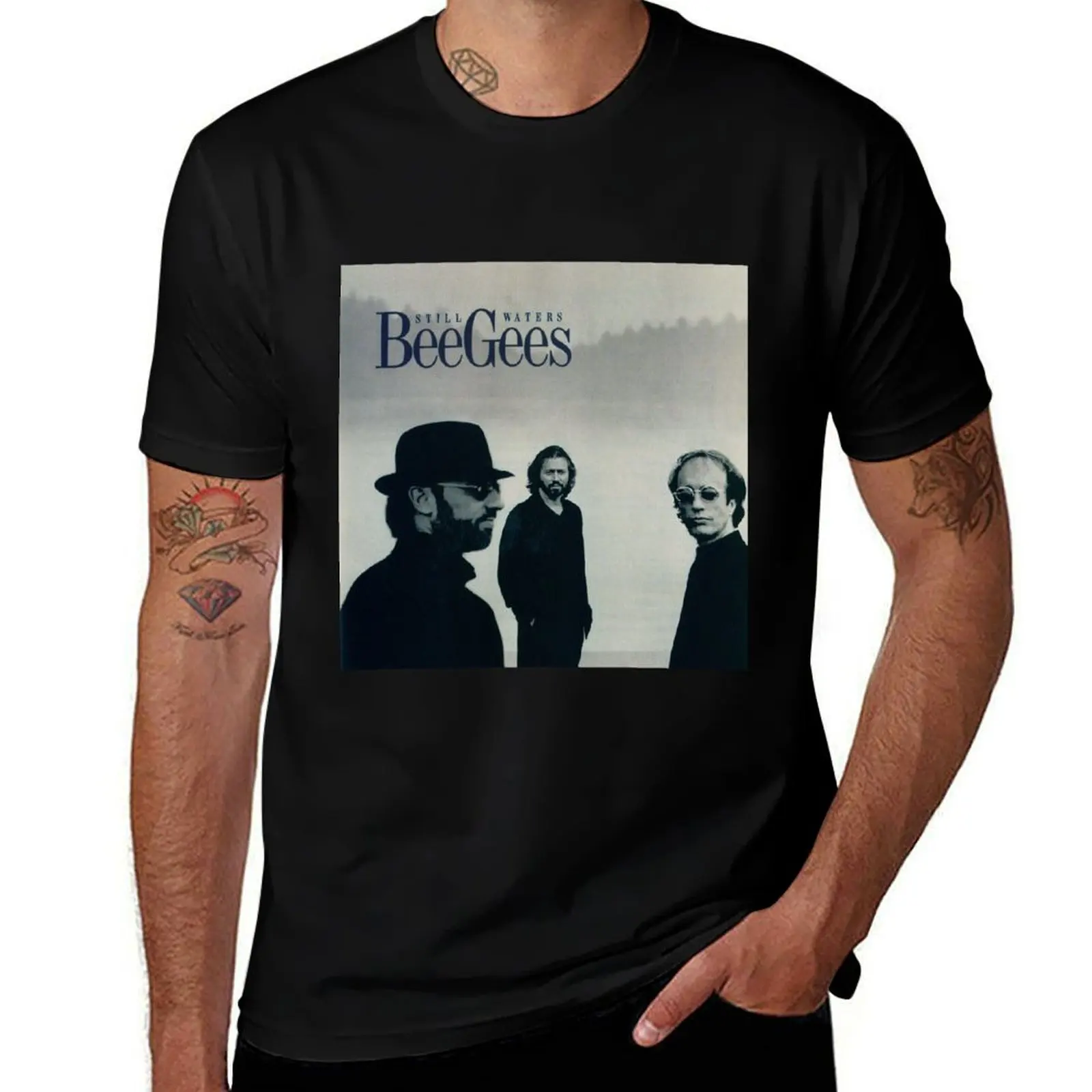 luxury Waters t shirts T-Shirt t anime anime man tshirt Bee Still Gees oversize shirt