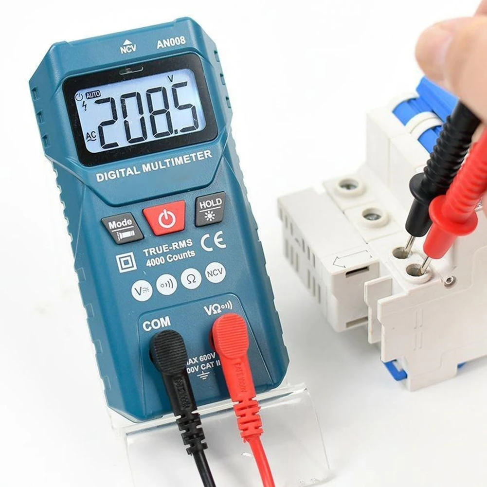 

Automatic Function Detection AN008 Multimeter for Easy Voltage and Resistance Measurement with Safety Features