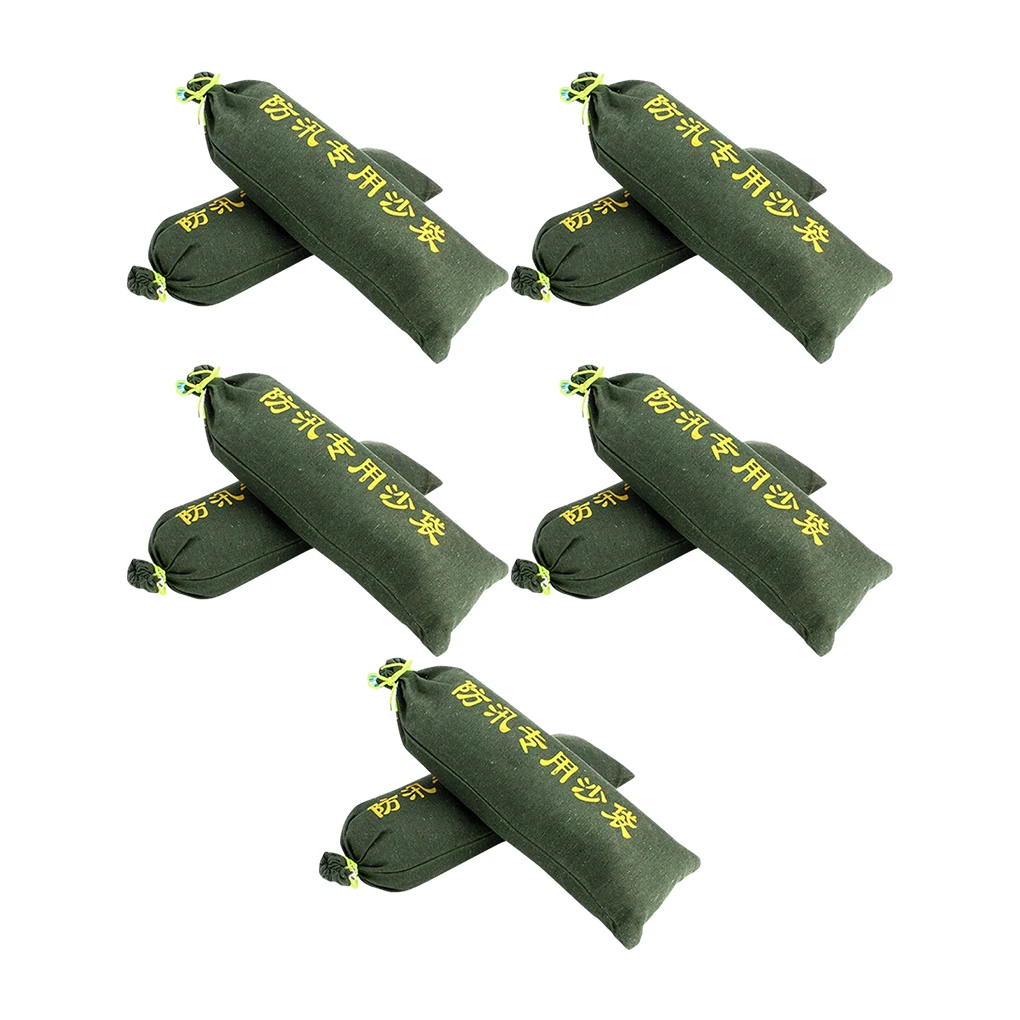 10pack/lot Anti-Flood Barrier Bags Effective Water Barrier Multi-purpose Flood Resistant Sandbag