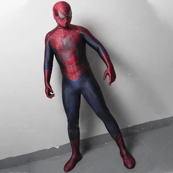 Marvel Battle Damage Tobey Maguire przebranie na karnawał Raimi Battle body jednoczęściowy drukowany elastan elastyczny kombinezon z lycry