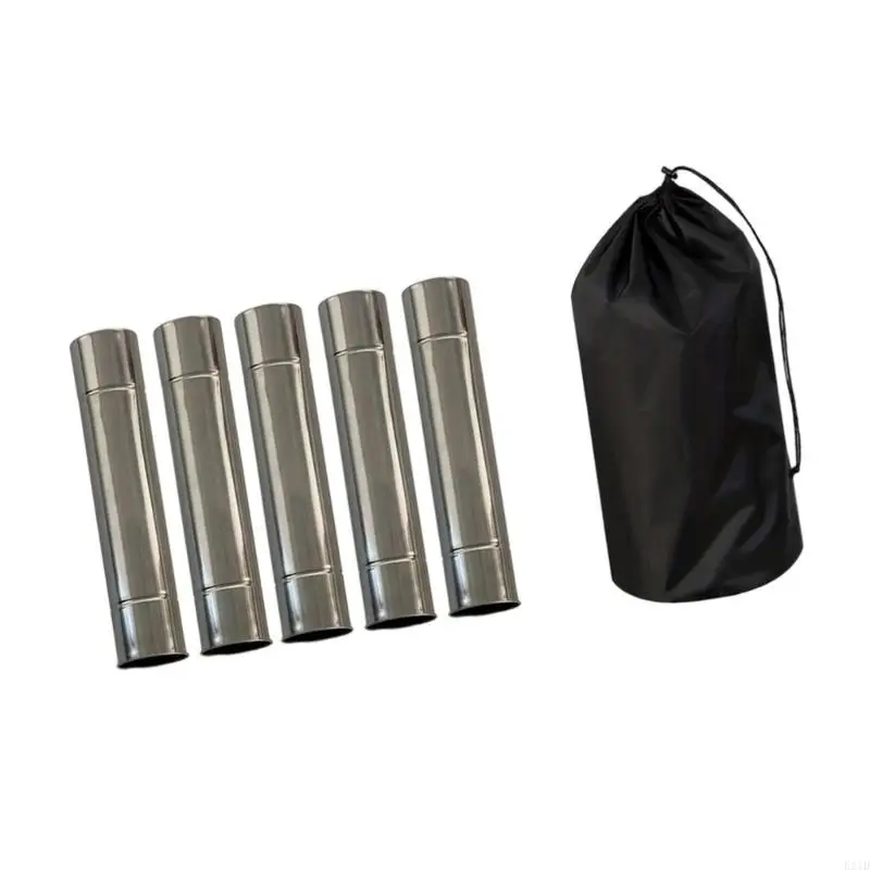 

Quick Heat Transfer Camping Chimney Pipe for Winter Tent Stove Accessories