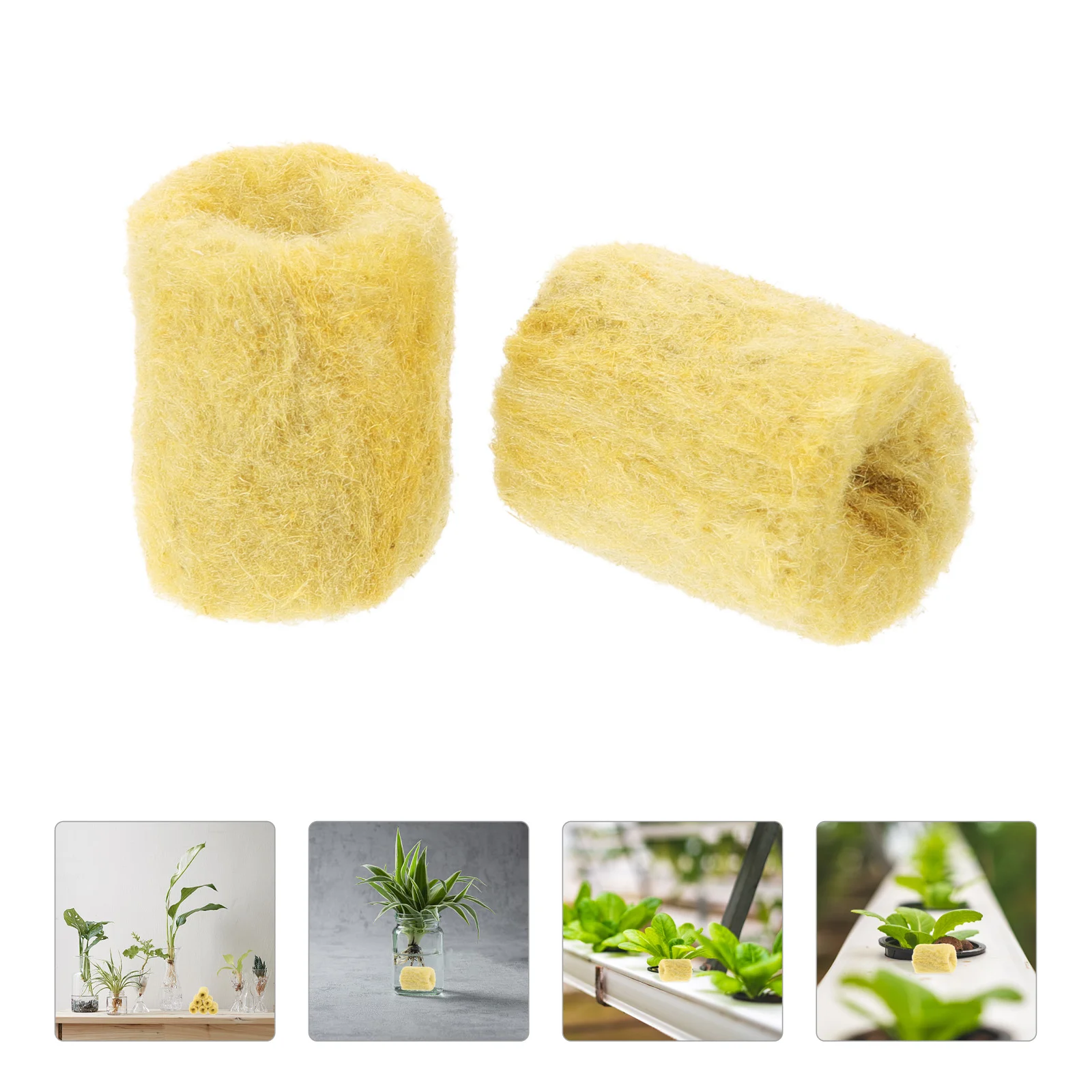 

50 Pcs Soilless Culture Medium Plant Seedlings Block Cultivation Nursery Tray Gardening Starter for Substrate