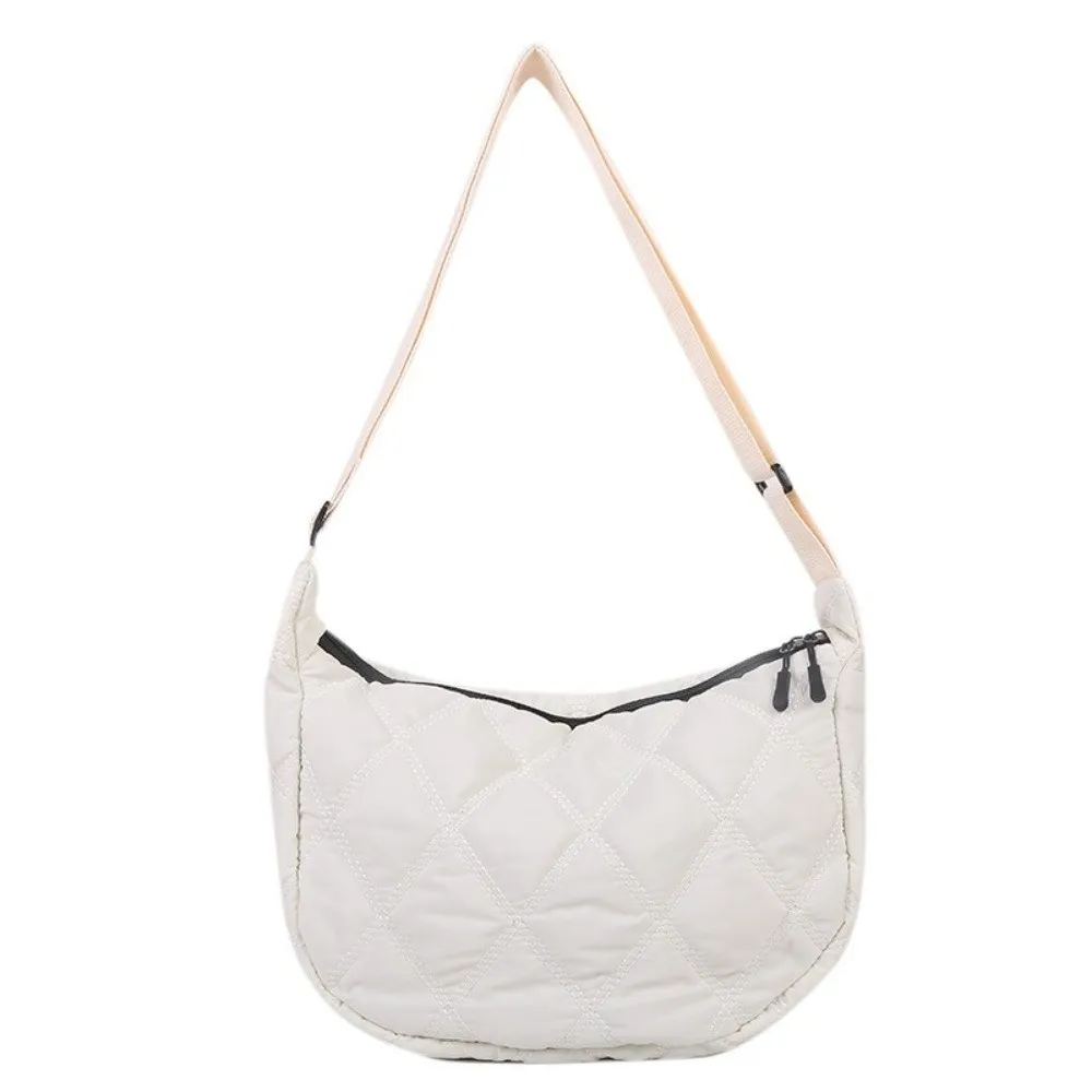 

New Multifunctional Grid Crossbody Bags Simple Large Capacity Shoulder Bag Casual Messenger Bag Women