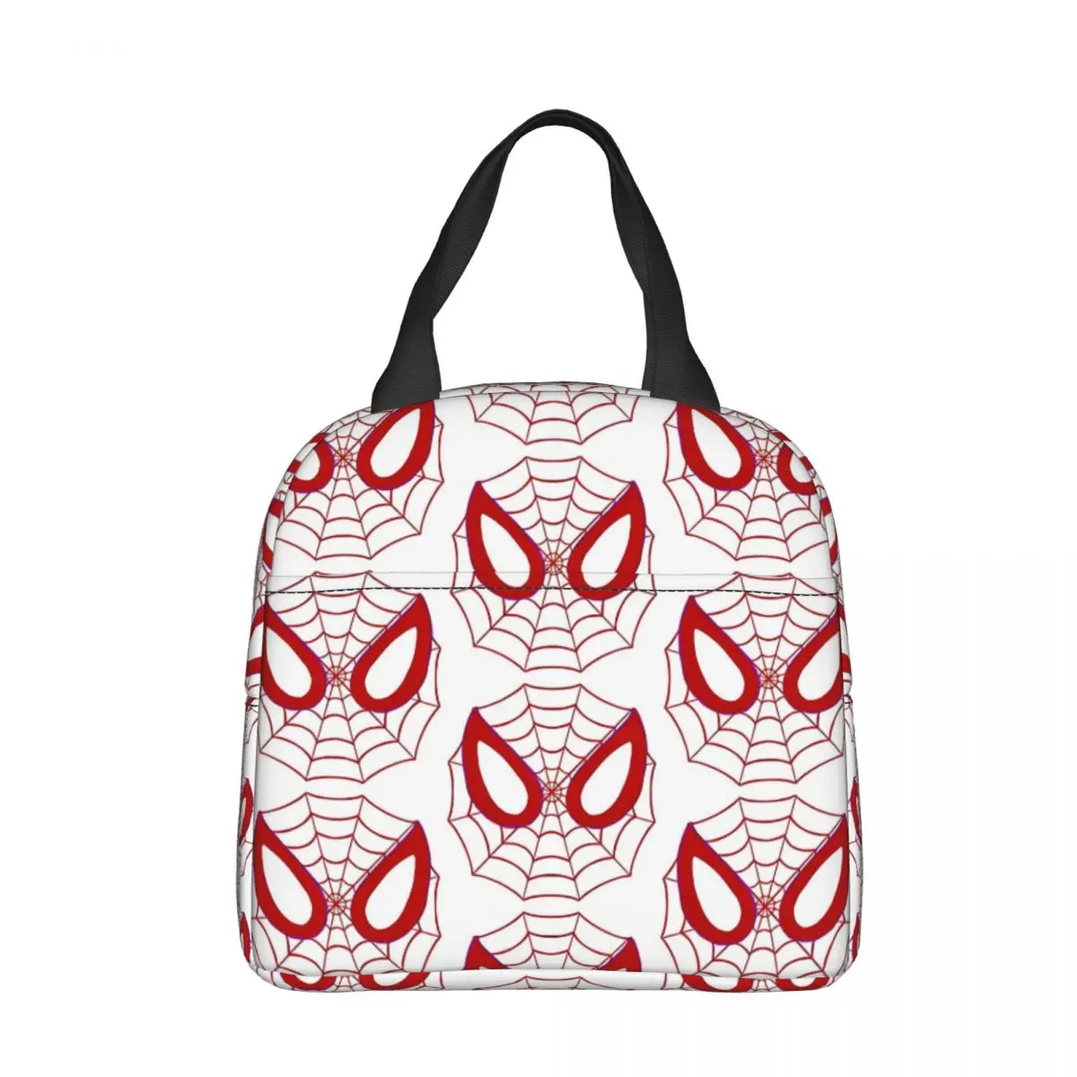 Spidey Spiderman Spiderverse Superhero Lunch Bags Leakproof Lunch Container Cooler Bag Tote Lunch Box School Outdoor Men