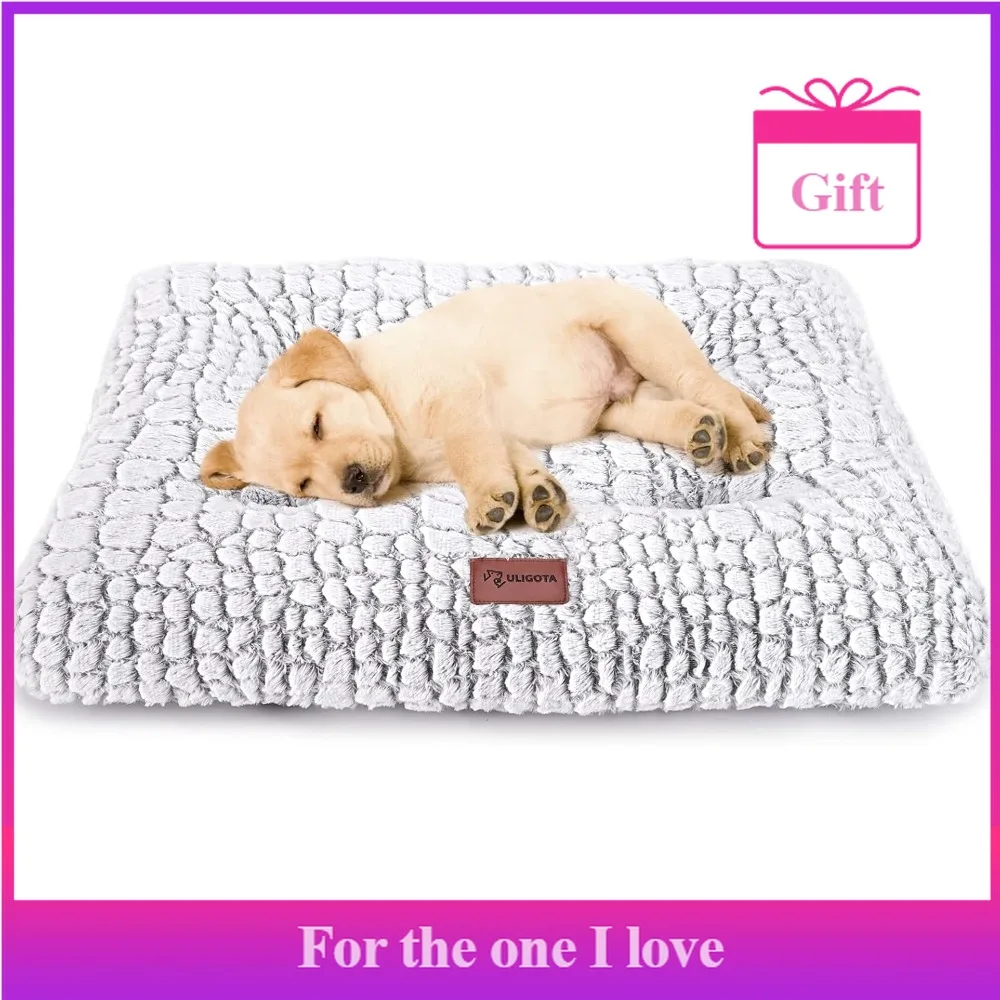 

Dog Crate Mat - Soft and Fluffy Pet Mat, Suitable for Small Dogs, Non-slip and Comfortable Puppy Crate Mat