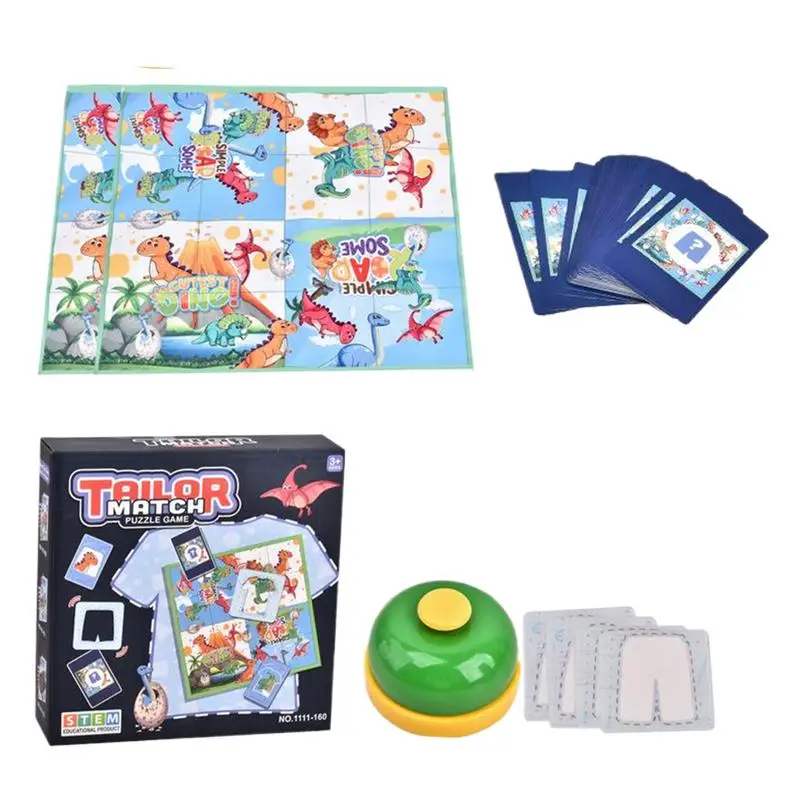 

Card Game For Kids Kids Early Learning Clothes Matching Card Educational Kids Playing Cards With A Bell For Kids And Families