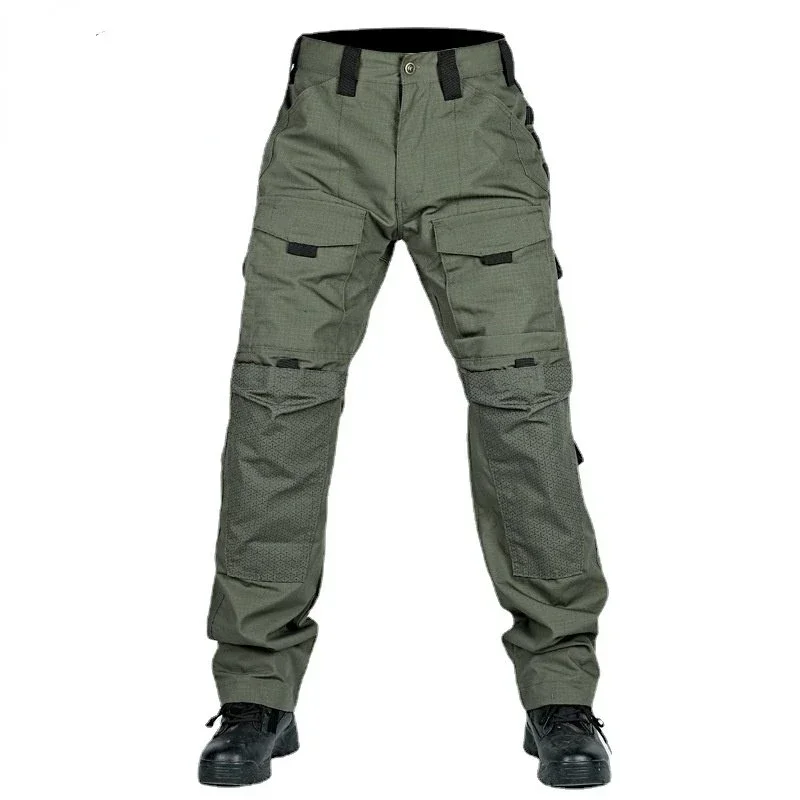 Imagem -02 - Caça Tactical Pants Homens Multi-bolsos Impermeável Durável Resistente ao Desgaste Respirável Operações ao ar Livre Treinamento Calças de Combate