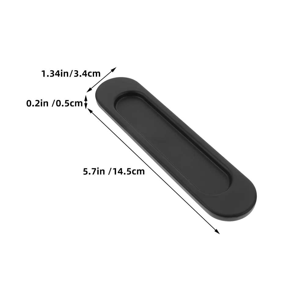 4 Stuks Inbouw Kast Deurgrepen Schuifdeur Handgreep Deurknop Keukenkast Handgrepen Flush Pull Kast