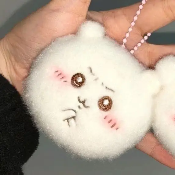 Ins cartoon cute chiikawas handmade plush dolls dolls school bag pendant ornaments toys to give to best friends holiday gifts