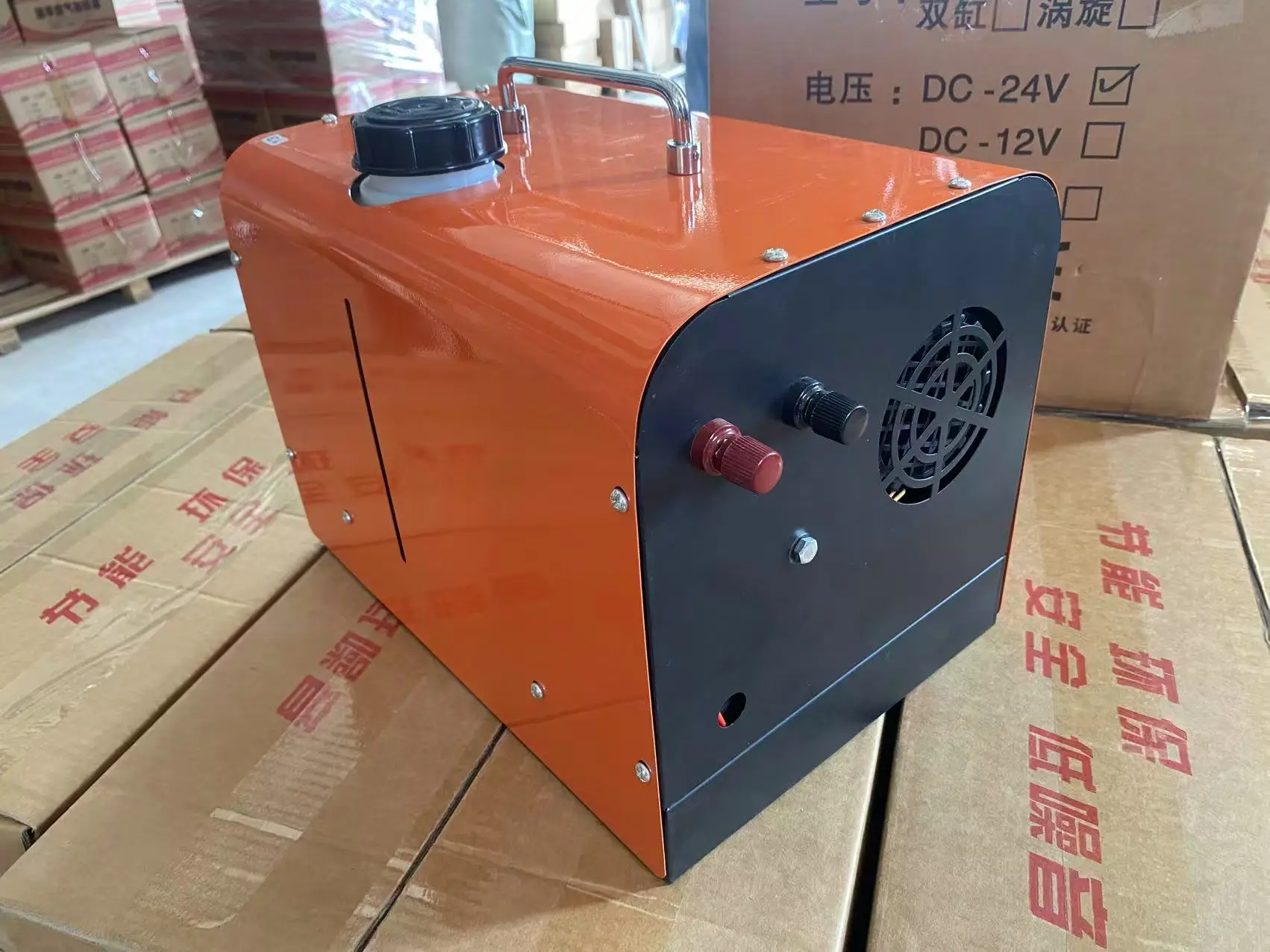 Diesel Heater 12V/24V/220V, All in One Remote Control and LCD Display, Portable Air Heater