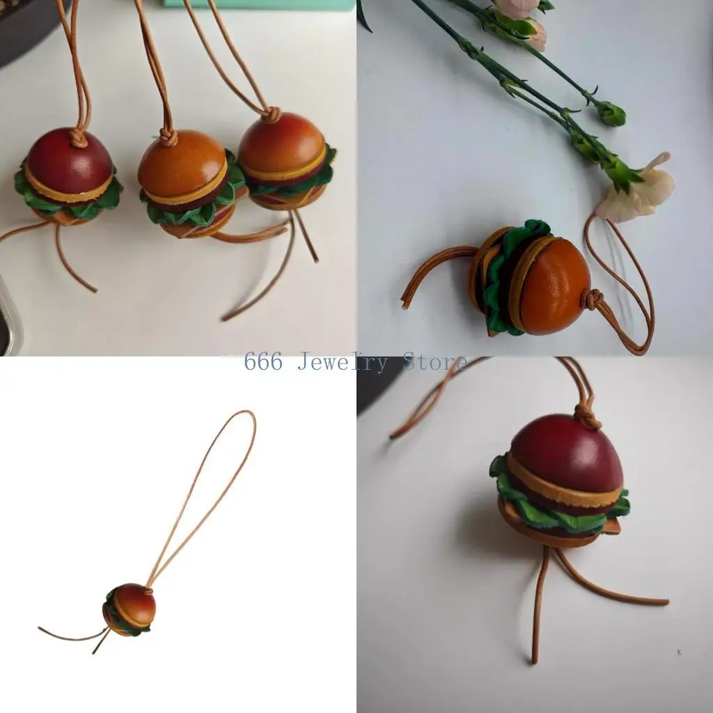 F2TD Multipurpose Sturdy Leather Hamburger Bag Decoration Suitable for Fashionable Women Ladies Casual Use Individuals