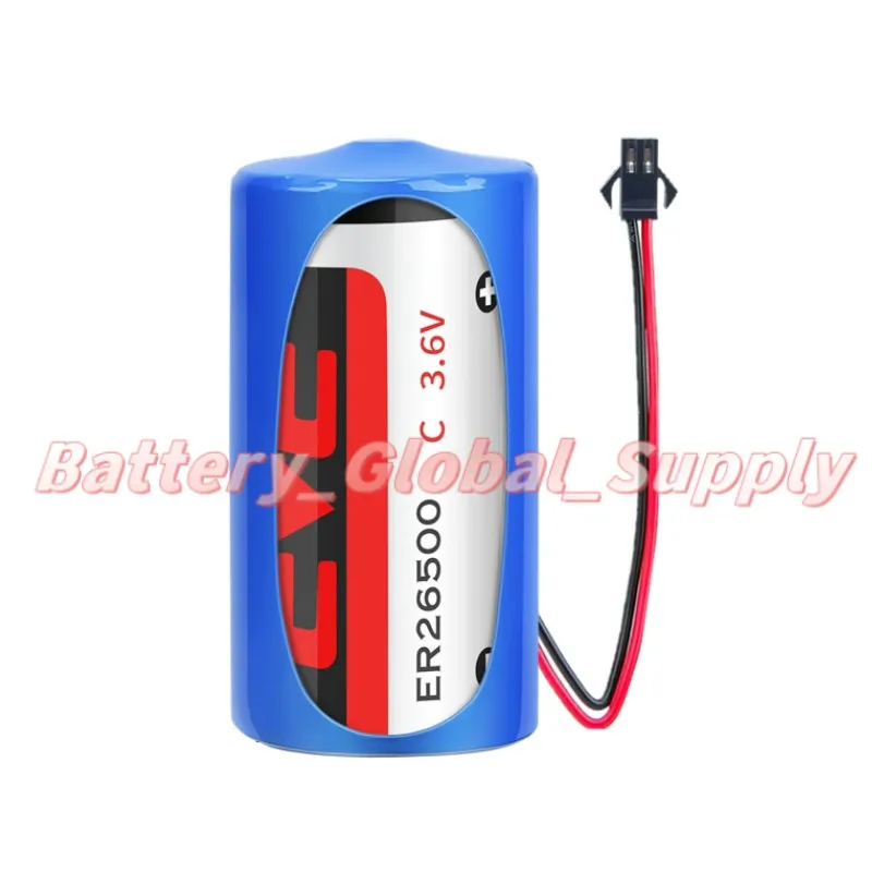 

ER26500 3.6V battery for meters, 1 piece of natural gas steam, with SM plug