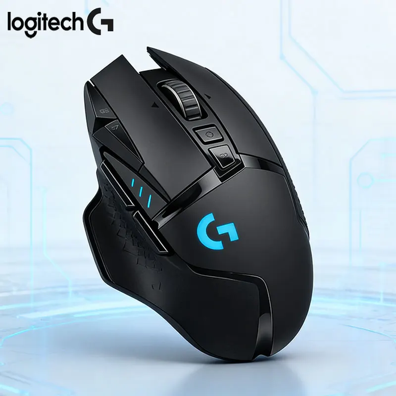 

Игровая мышь Logitech G502/M185/M220 для киберспорта с RGB-подсветкой, программируемыми макросами, функцией антиусталости, для ПК и ноутбуков, PUBG, FPS