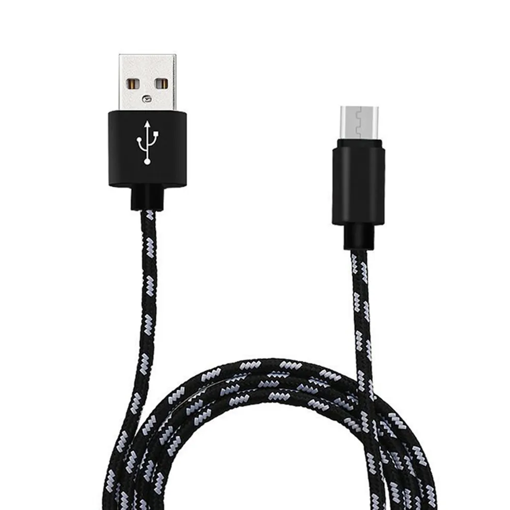 Metal Usb Cables Phone Charging Cord For Travel High Performance Devices Nylon Design Data Transfer