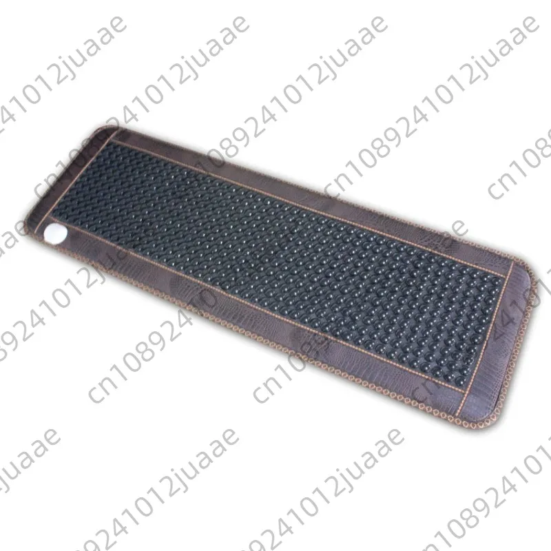 Adjustable Timer Far Infrared Jade Mat Natural Stone Heating Pad Hot Stones Tourmaline Therapy Pad for Home Wellness