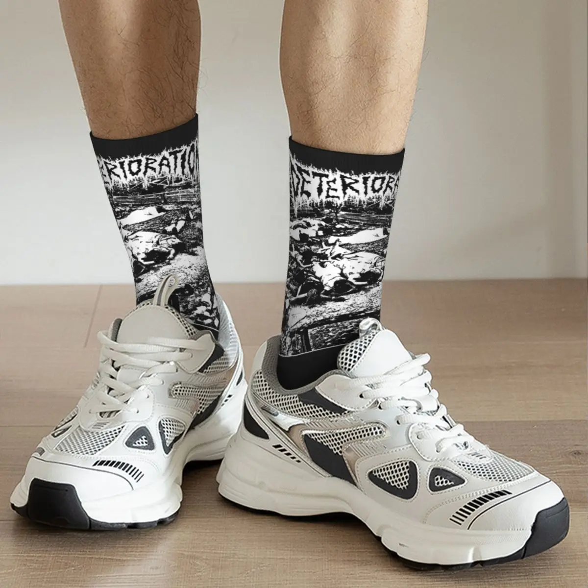 Band Music Socks para homens e mulheres, quente, confortável, melhor ideia do presente, deterioração, merch