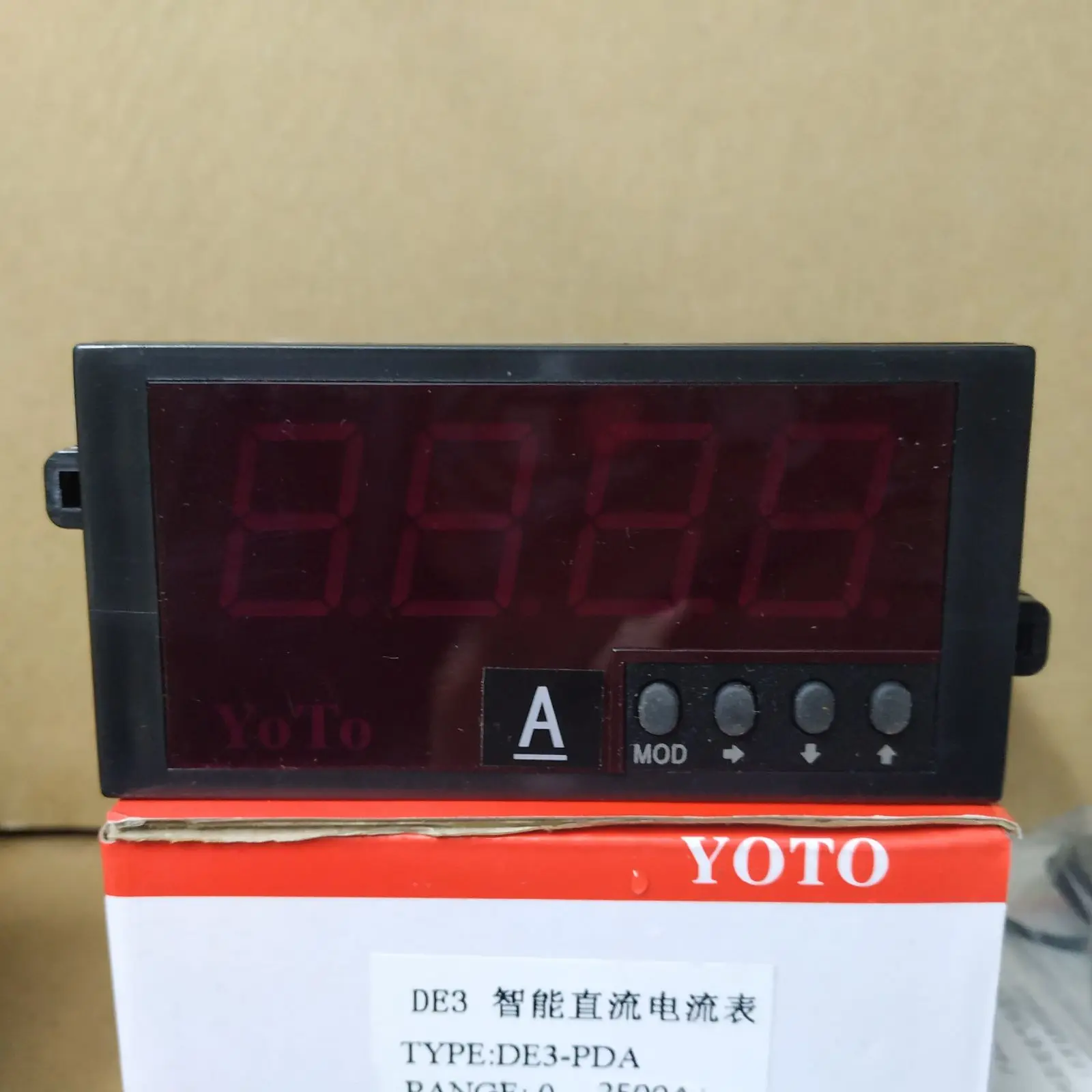 Beiqi Electric YOTO Digital Display Intelligent AC Voltmeter Ammeter DE3-PAA DE3-PAV